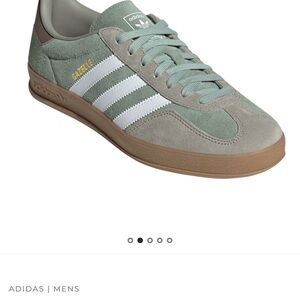 Adidas Gazelle Men's Sneakers - Mint Green and White
